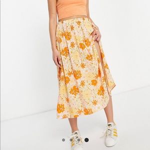 ASOS Design Full Midi Skirt